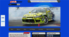 Desktop Screenshot of cartalkshow.net